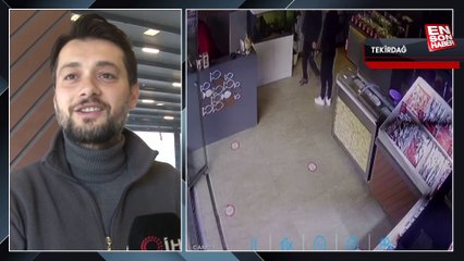 Tekirdağ'da balıkçıya giren atmaca işletmeyi birbirine kattı