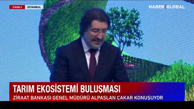 Tarım Ekosistemi Buluşması! Ziraat Bankası Genel Müdürü Çakar'dan açıklamalar