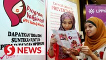 HPV vaccination resumes for Form 1 female students