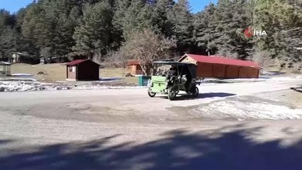 Atlar gitti, 37 bin dolarlık elektrikli faytonlar geldi