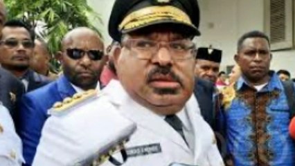 KPK Resmi Umumkan Gubernur Papua Lukas Enembe Tersangkakasus korupsi