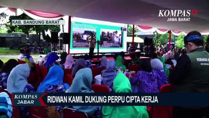 Gubernur Ridwan Kamil Dukung dan Akan Sosialisasikan Perpu Ciptaker