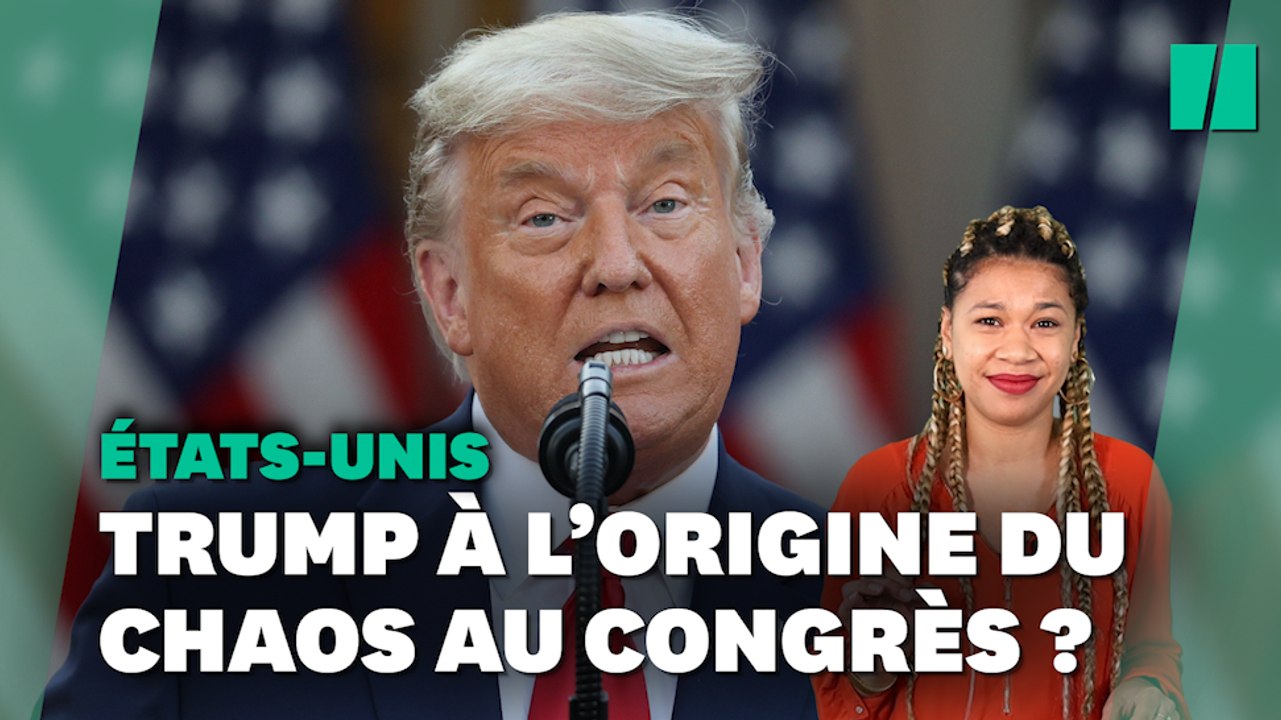 Donald Trump est-il à l'origine du chaos au Congrès américain ?