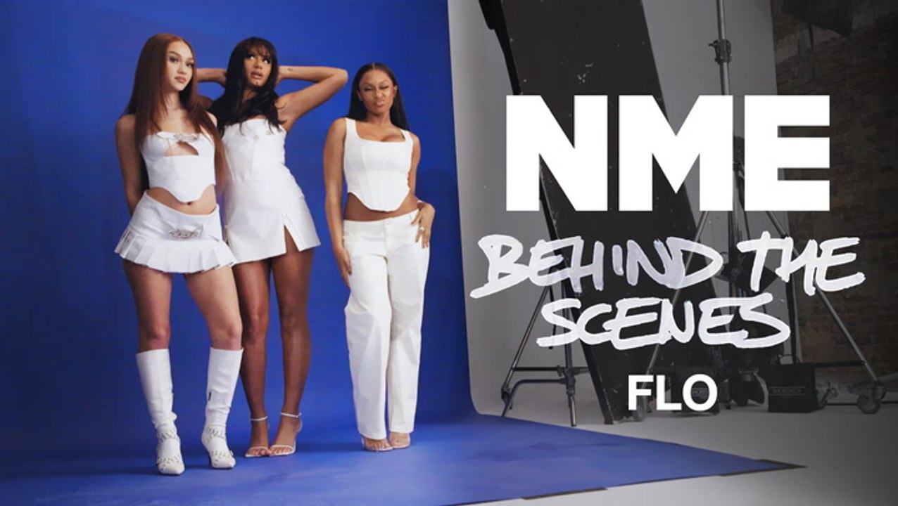 FLO: Behind the scenes of their NME cover shoot