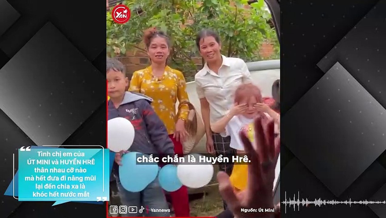 Út Mini và Huyền Hrê thân nhau cỡ nào: Khóc hết nước mắt khi chia tay nhau về quê ăn Tết