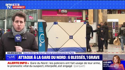 Attaque à la gare du Nord: Julien Bayou "salue le courage et la réactivité" des forces de l'ordre