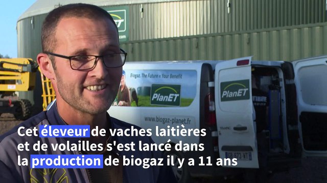 France: face à la flambée de l'énergie, les agriculteurs produisent leur propre gaz
