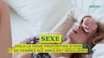 Sexe : voilà la vraie proportion d’hommes et de femmes qui simulent régulièrement