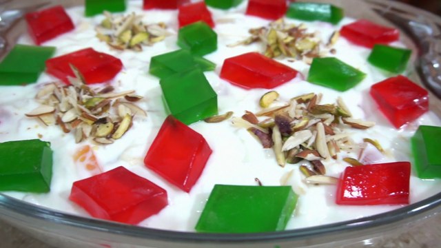 Yogurt Fruit Delight Recipe | Cold Dessert No Baking No Oven No Cooking | 5 Minutes Yogurt Delight