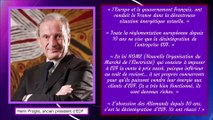 Analyses de spécialistes sur le fiasco nucléaire français... (épisode 5/5 : Henri Proglio, président d’honneur d’électricité de France (EDF)).