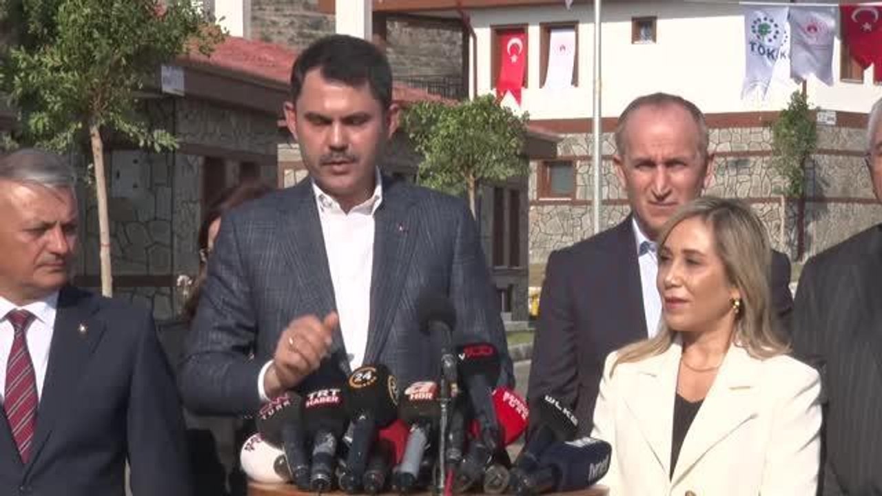 Bakan Kurum: "(İlk Evim, İlk Arsam Projesi) Antalya'mıza 7 bin 157 konut kazandırıyoruz"