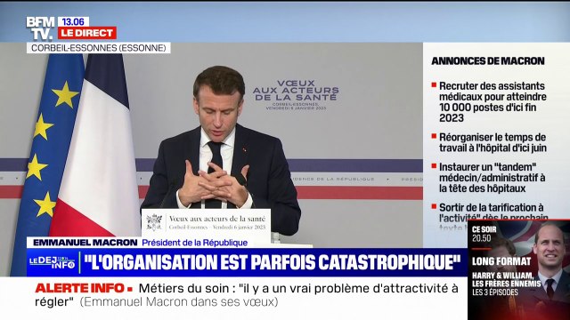Emmanuel Macron veut mieux rémunérer les médecins qui prennent en charge davantage de patients