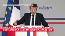 Emmanuel Macron veut «rebâtir un système plus cohérent» dans l'organisation du temps de travail à l'hôpital «d'ici le 1er juin»