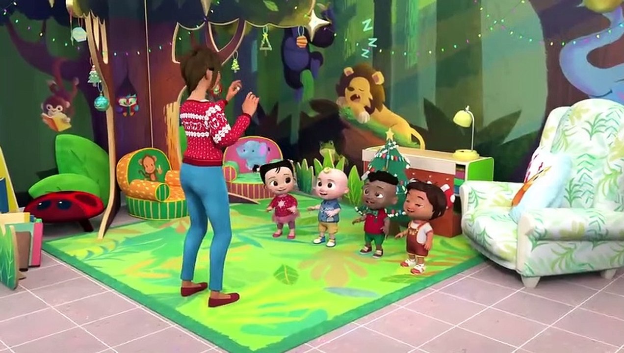 Deck The Halls Song _ CoComelon Nursery Rhymes & Kids Songs