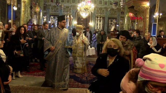 Bakırköy'de haç çıkarma töreni