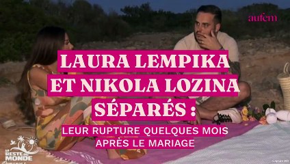 Télécharger la video: Laura Lempika et Nikola Lozina séparés : leur rupture quelques mois après le mariage