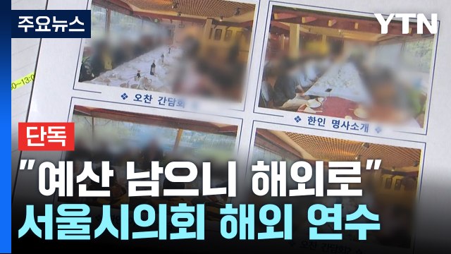 [단독] 마구 추가된 관광일정... 서울시의회 예산 남으니 해외 다녀오자 / YTN