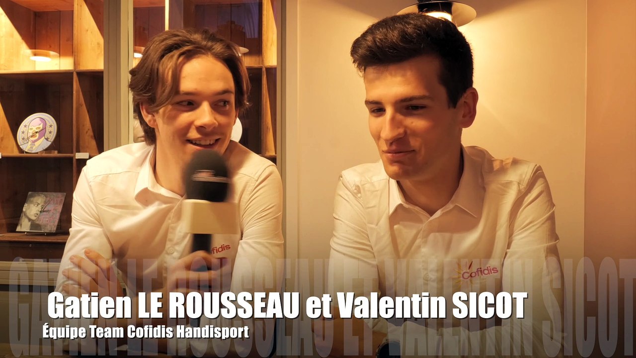 Cyclisme - Handisport - ITW 2023 - Gatien Le Rousseau et Valentin Sicot : "Le titre de champion du monde et Paris 2024, ça nous fait bien r^ver !"