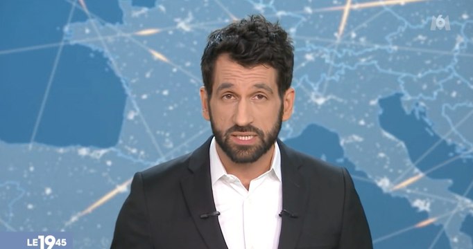 Dominique Tenza, présentateur de 19h45 de M6