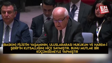 İsrail ve Filistin elçileri, BM oturumunda tartıştı