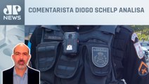 Tarcísio está certo em não retirar câmeras de uniformes de PMs em SP? Schelp analisa
