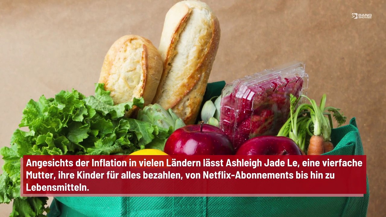 Mutter lässt ihre Kinder für Essen und Internet bezahlen