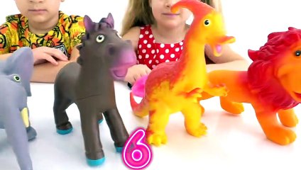 Diana and Roma Learn and play From 1 to 10 game