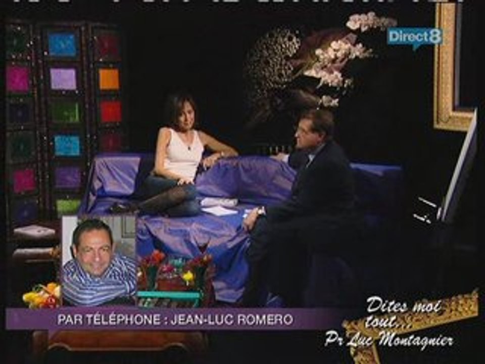 JL Romero et le Pr Montagnier sur Direct 8