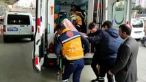 Ayağını çapa makinesine kaptırdı: Helikopterle hastaneye ulaştırıldı