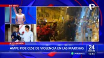 Asociación de Municipalidades pide el cese de la violencia durante las manifestaciones