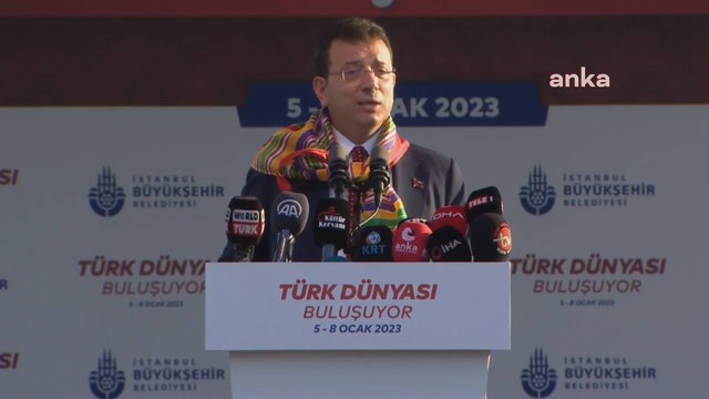 Ekrem İmamoğlu, Yörük Türkmen Çepni Kurultayı’nda konuştu