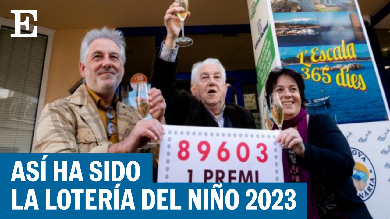 Vídeo | Las imágenes más emocionantes del sorteo de la Lotería del Niño 2023