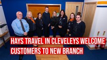 Grand opening of Hays Travel new branch in Cleveleys