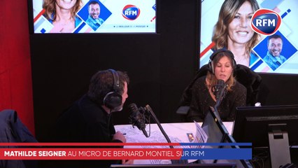 EXCLU VIDÉO - Mathilde Seigner cash sur sa relation avec Johnny Hallyday : "On s’engueulait pas mal"