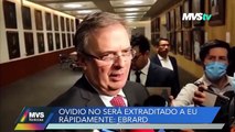 Ovidio Guzmán no será extraditado a Estado Unidos rápidamente: Ebrard - MVS Noticias