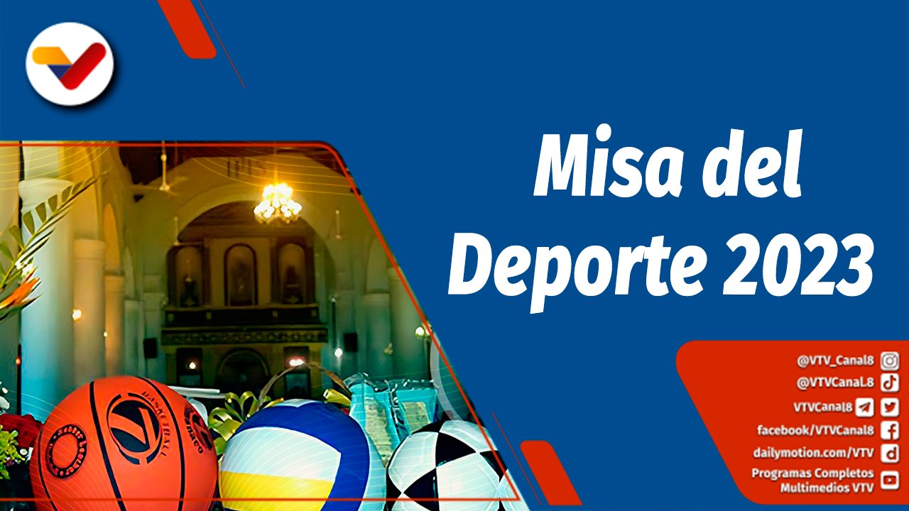 Deportes VTV | Atletas en tradicional Misa del Deporte valoran los logros obtenidos durante el 2022