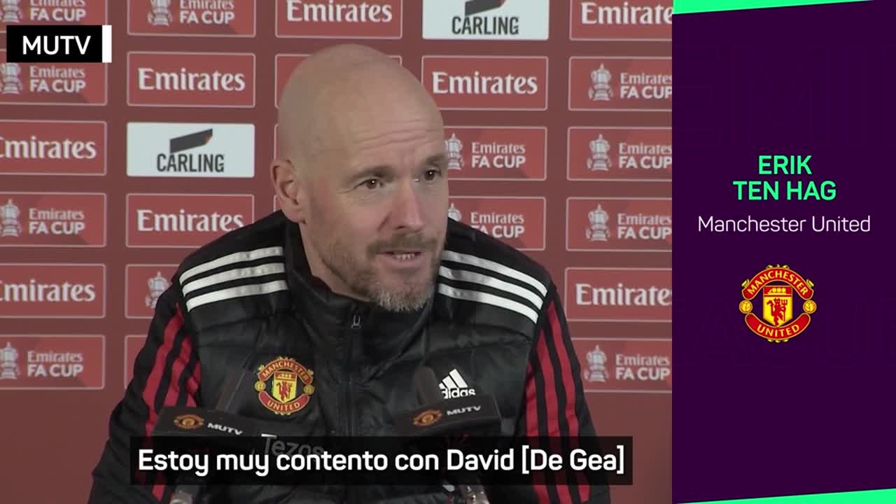 El mensaje de Ten Hag a David De Gea tras fichar al portero Butland