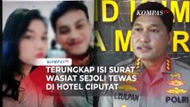 Terungkap Isi Surat Wasiat Sejoli Tewas di Hotel Ciputat, Permintaan Khusus untuk Polisi