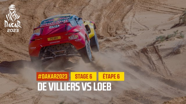 De Villiers VS Loeb - Étape 6 / Stage 6 - #Dakar2023