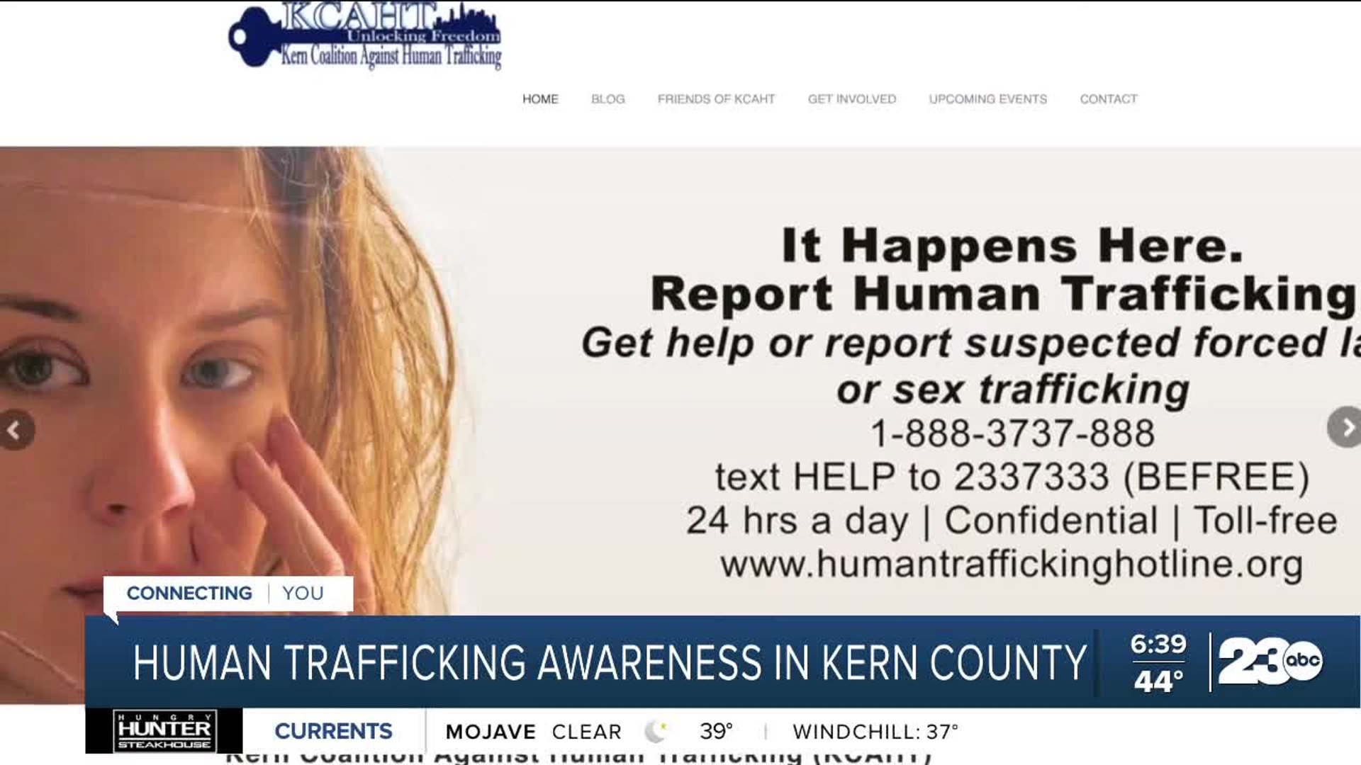 ⁣Human trafficking events preview