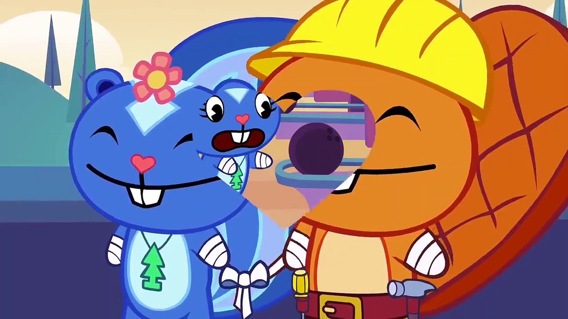 Happy Tree Friends Petunia And Handy