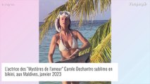 Carole Dechantre (Les Mystères de l'amour) divine en bikini aux Maldives : un détail inquiète suite à son cancer