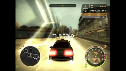 need for speed most wanted : the frist race with the boss of the Way (vic)
