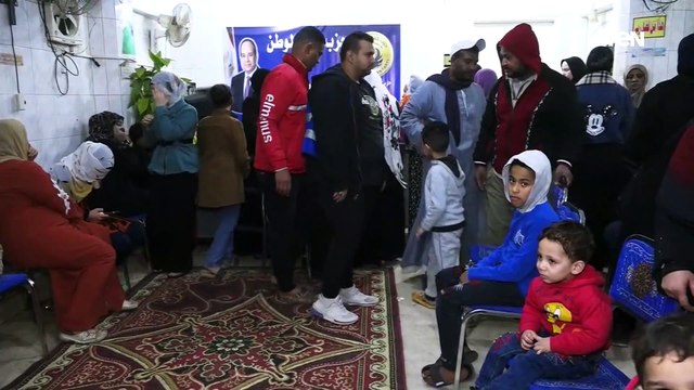 حزب حماة الوطن ينظم قافلة طبية بمدينة الأمل عزبة الهجانة سابقا