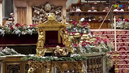 El papa alerta contra la 'sedación' del consumismo en la misa de Reyes Magos