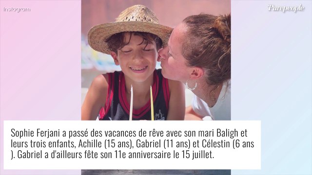 Sophie Ferjani : Ce grand changement qui a affecté ses trois fils, ils n'étaient pas très contents