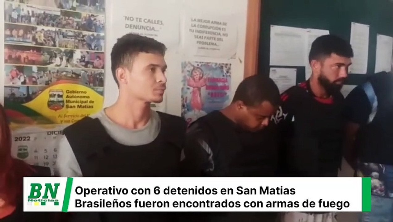 brasileños en el municipio fronterizo de San Matías
