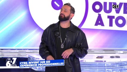 Cyril Hanouna revient sur ses expériences professionnelles !