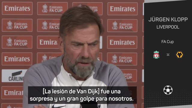 KLOPP: El DIAGNÓSTICO de VAN DIJK es muy DURO, hablamos de más de un MES