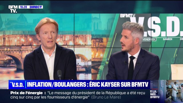 Éric Kayser, boulanger: En France, la machine politique fait tous les efforts qu'elle peut pour nous aider à résorber les hausses de prix